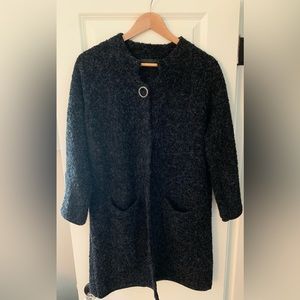 Like new- wool blend heavy sweater cardigan
